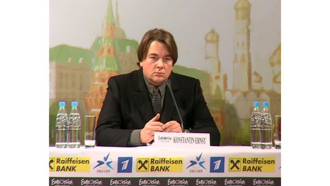 Передача символа «Евровидения» мэром Белграда мэру Москвы