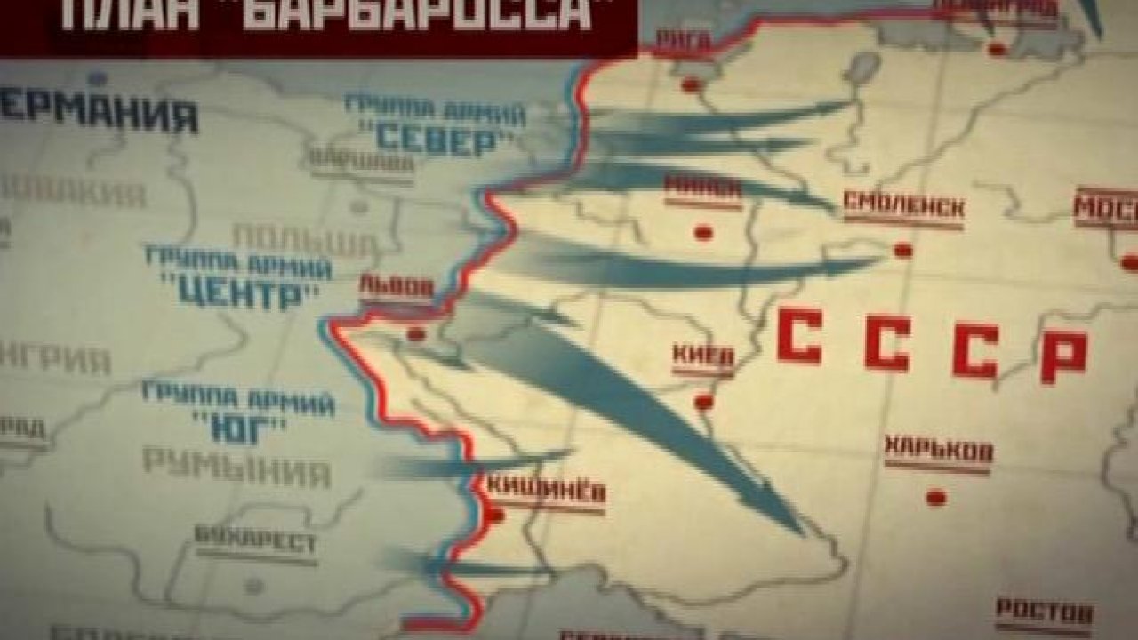 План Барбаросса план нападения Германии на СССР
