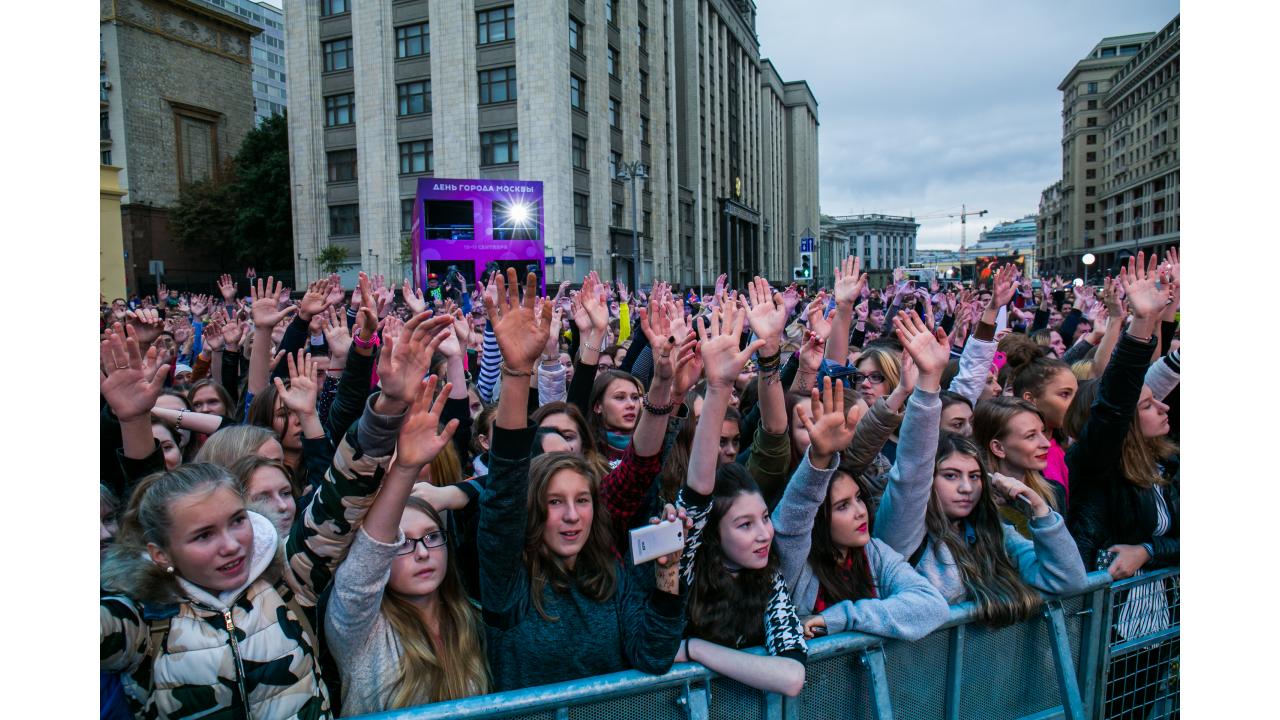 Гости концерта / Звёзды «Музыки Первого» поздравили Москву с Днём города