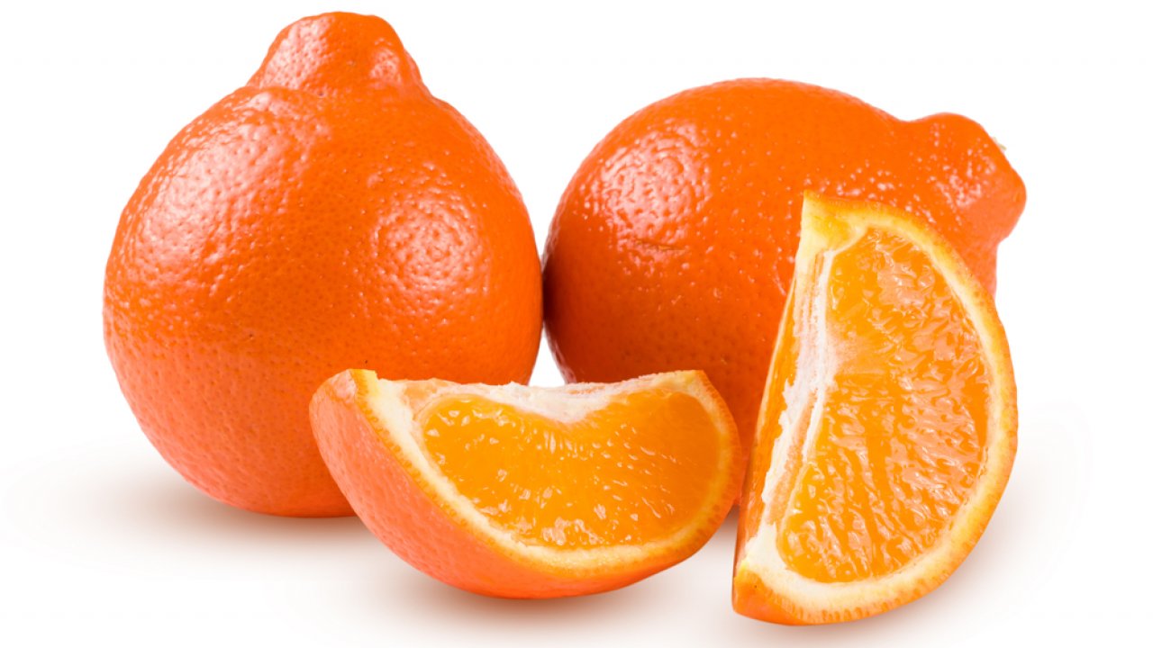 Картина 2 апельсина на белом фоне