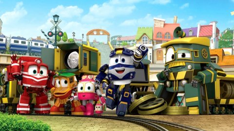 Роботы-поезда: угадайте героев по картинкам!