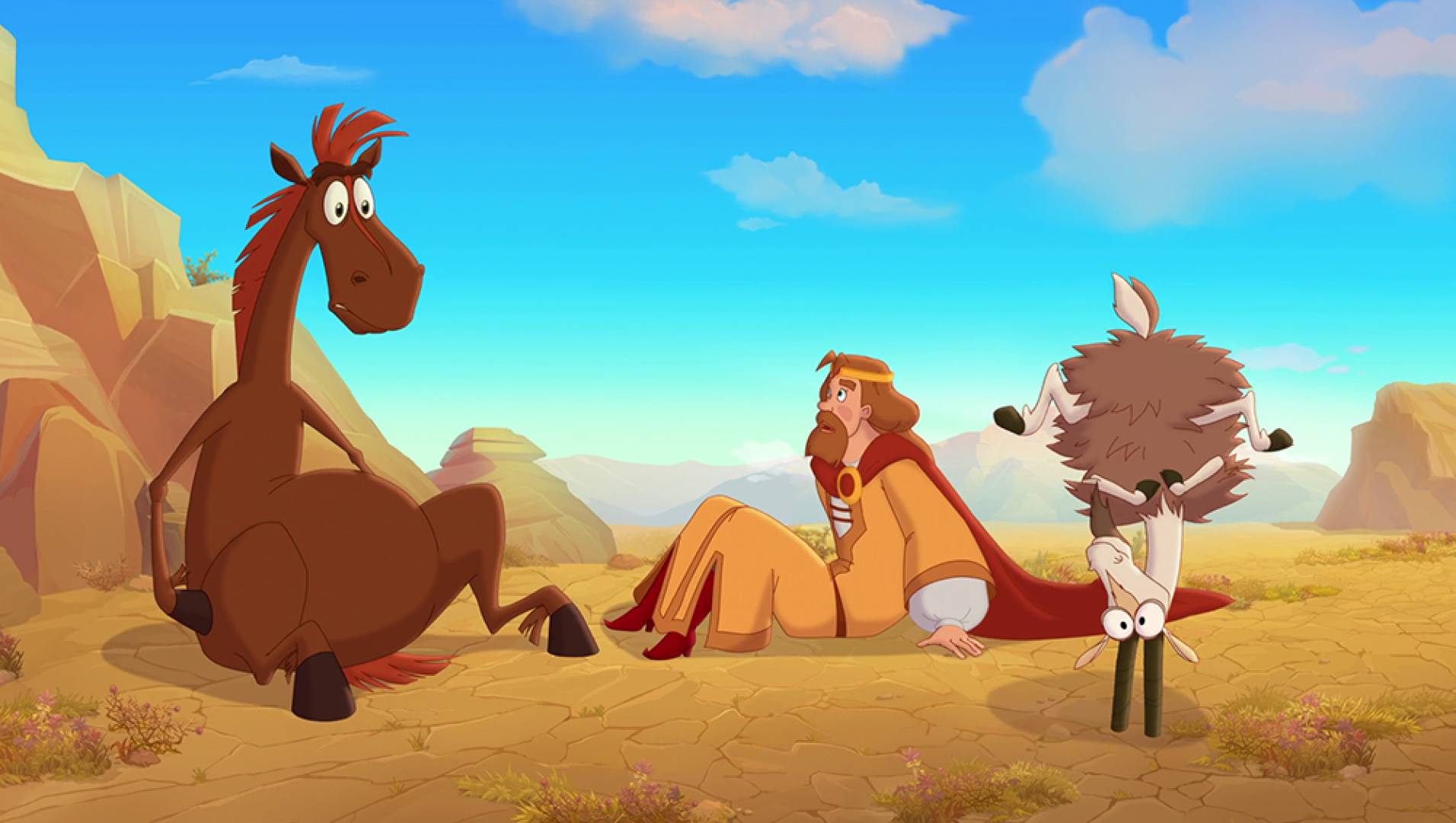 Конь Юлий и большие скачки - Анимационный фильм