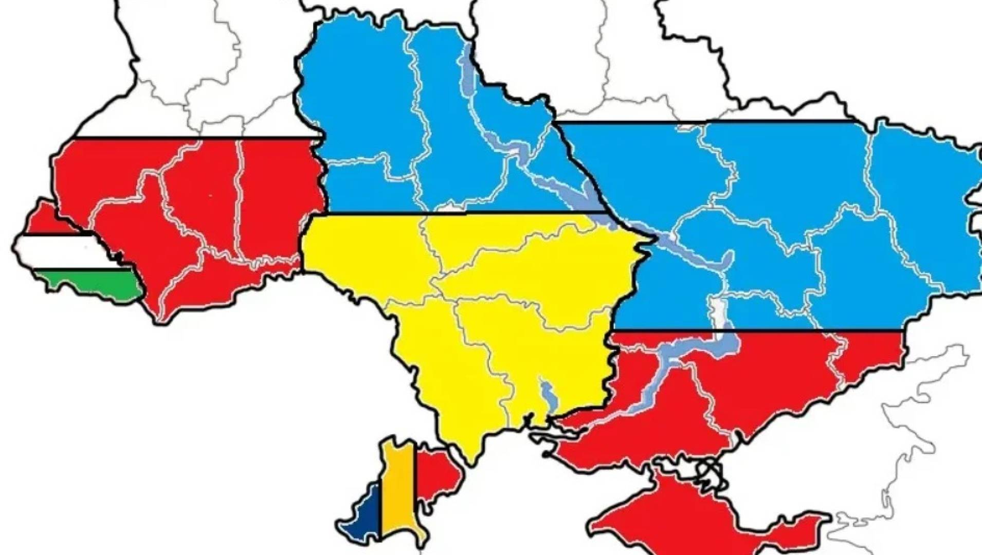 Распад украины. Карта распада Украины. Карта распада Украины 2020. Карта развала Украины. Карта раскола Украины.