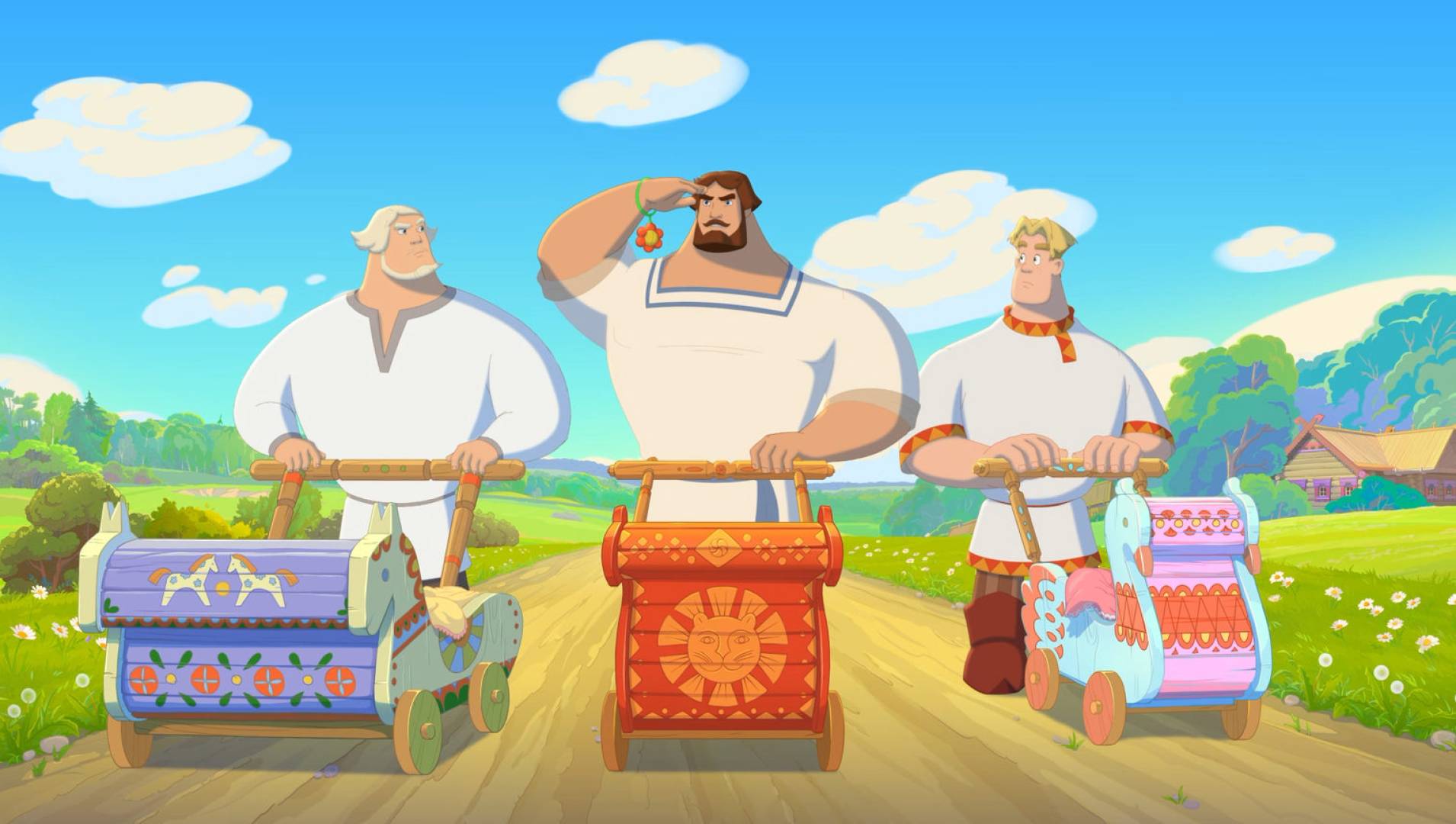 Три богатыря и свет клином - Анимационный фильм